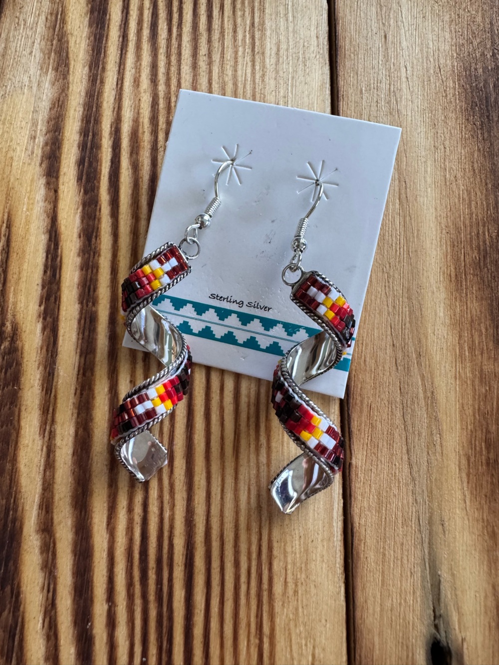 Lucille Ramona Twisted Sead Bead Earrings